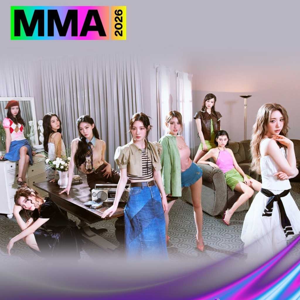 I․O․Iからaespa、HANAまで豪華集結！11月に開催「MMA 2026」最終ラインナップ発表