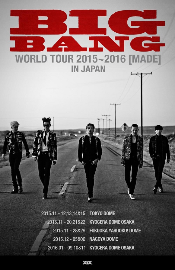 Bigbang史上初となる劇場ライブ作品 Bigbang Best Live Selection 12 15 10 17より全国劇場にて公開決定 Kstyle