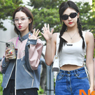 【PHOTO】aespa、LE SSERAFIM、ONEUSら「ミュージックバンク」収録のため放送局へ(動画あり)