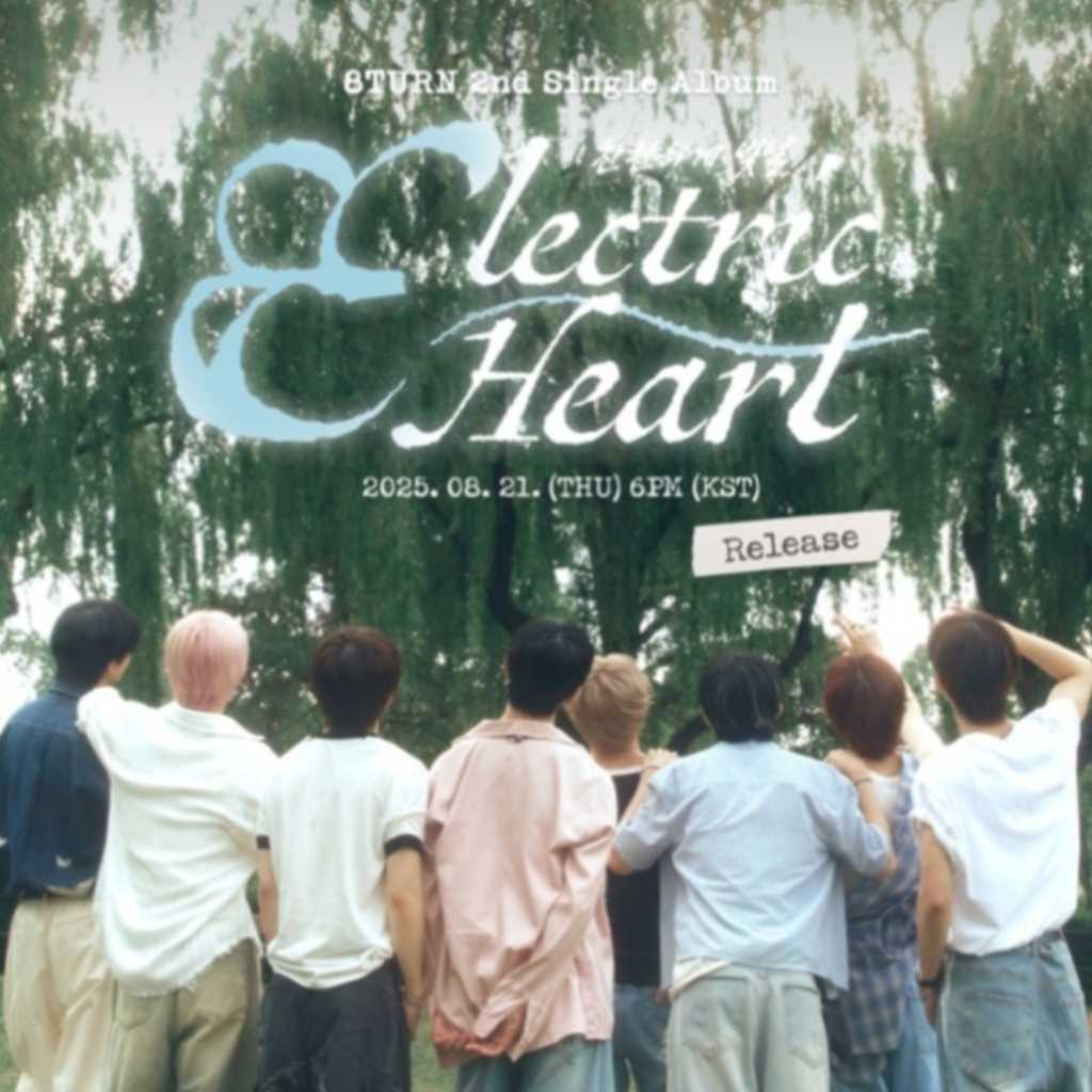 8TURN、2ndシングル「Electric Heart：燦爛たる輝き」を8月21日にリリース！