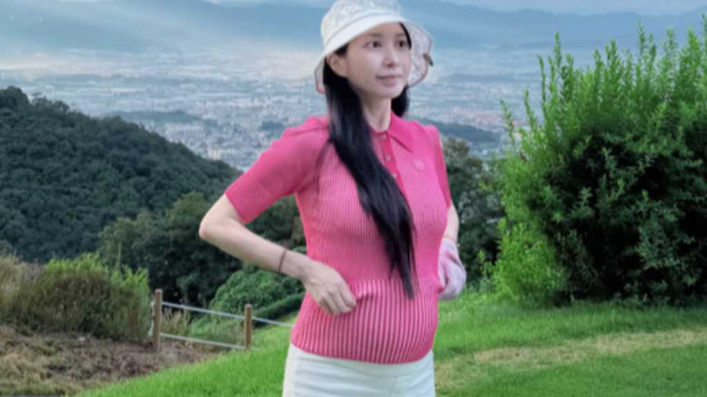 イ・ジフンの日本人妻アヤネさん、妊娠26週目のふっくらお腹を披露「立派になった」