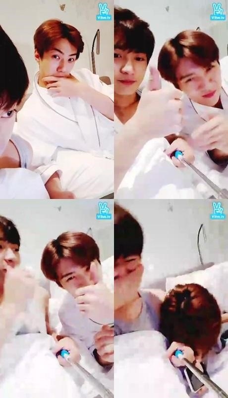 Exo チャンヨル ホテルのベッドから生中継 セフンとイチャイチャ 突然 君 頭くさいよ Kstyle