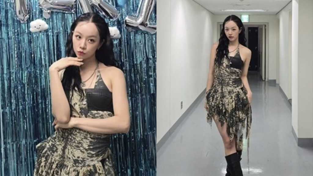 Girl's Day ヘリ、パフォーマンス中に肩紐がほどけるハプニングも…思わぬアクシデントに冷静な対応