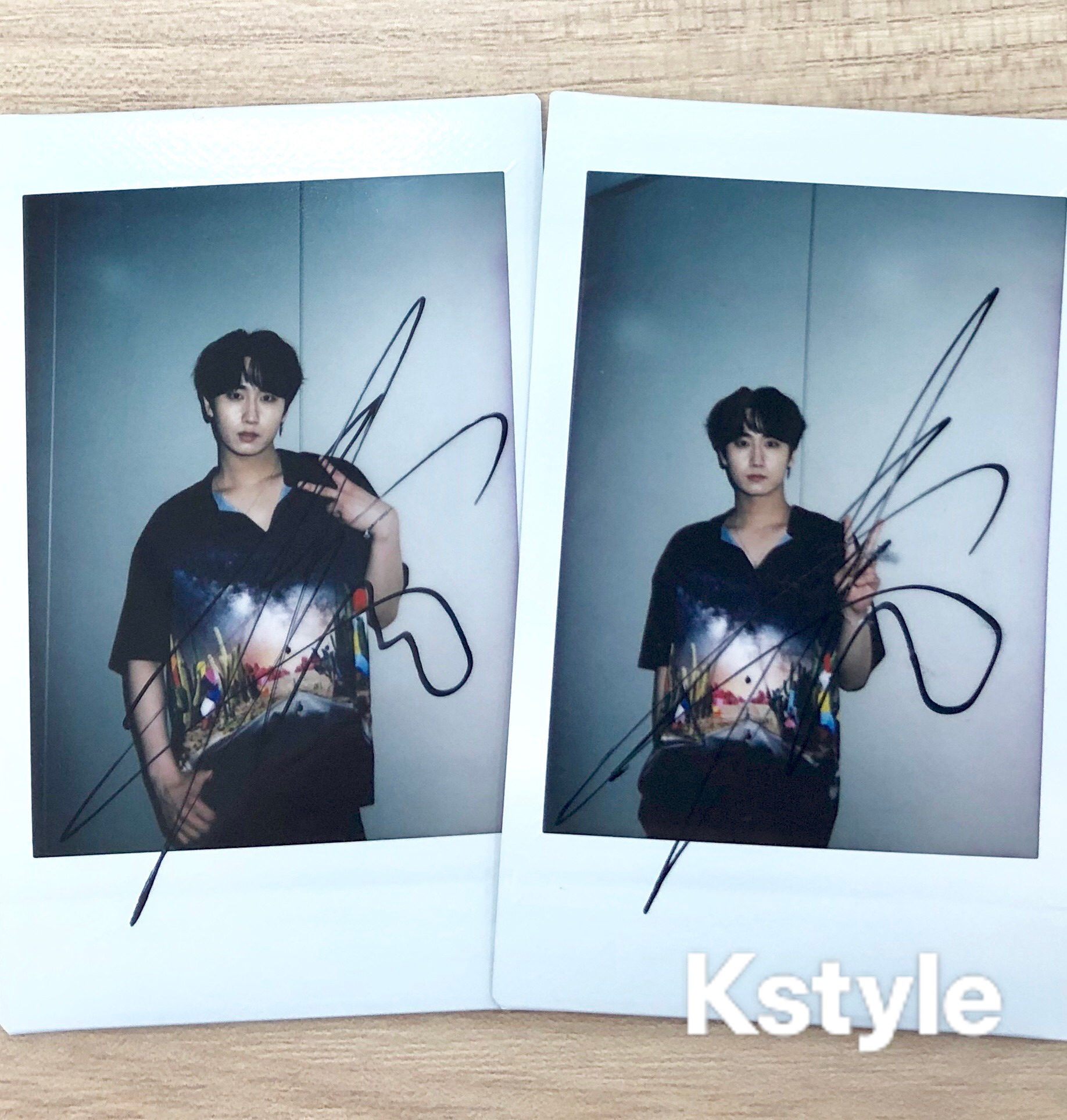 kara 知英 ジヨン 直筆 サイン チェキ ポラロイド ポラ 当選品 アイドル