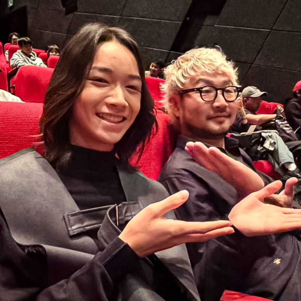大倉琉人&隈本遼平監督、釜山で開催の映画「はじまりのさよなら」Q&Aイベントに登壇!満席の観客と交流
