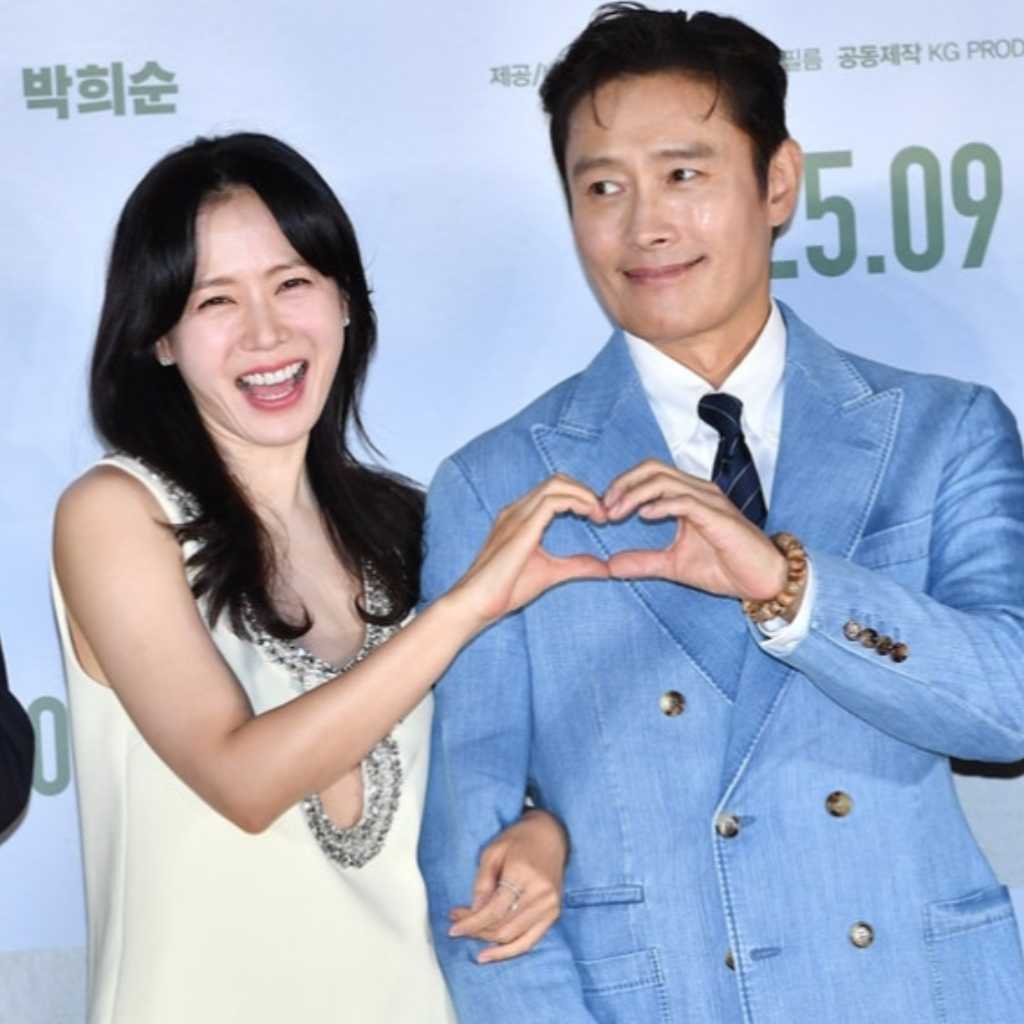【PHOTO】イ・ビョンホン＆ソン・イェジンら、パク・チャヌク監督の新作映画「仕方ない」制作報告会に出席