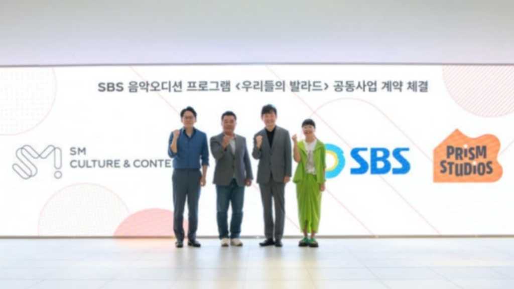 SM C＆CとSBSがタッグ！新オーディション番組「私たちのバラード」韓国