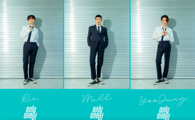 OnlyOneOfのMill＆Rie＆YooJung、ニューアルバム「Instinct Part.1」予告イメージを公開…新たな変身に期待
