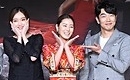 【PHOTO】キム・ソンリョンからRAINBOW ウリまで…ドラマ「女王の花」制作発表会に登場“全員で花びらポーズ”