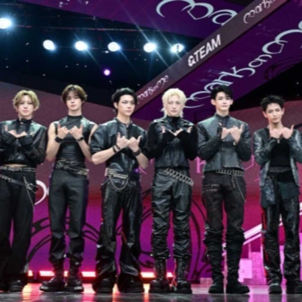【PHOTO】＆TEAM、2ndミニアルバム「Mark on Me」発売記念ショーケースを開催