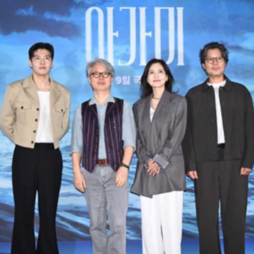 【PHOTO】カン・ハヌル&ユ・ジェミョンら、アニメーション映画「アガミ」メディア配給試写会に出席