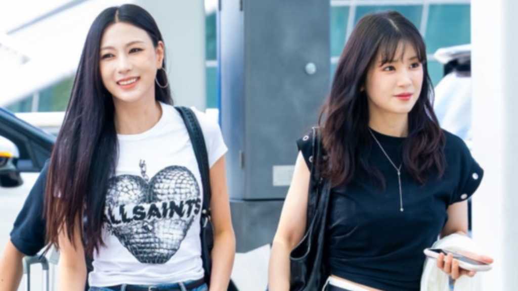 【PHOTO】Apink、海外スケジュールのため出国…爽やかな笑顔