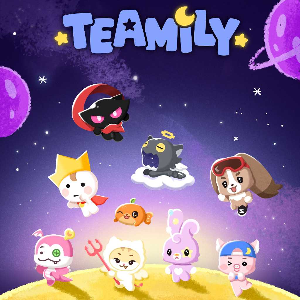 ＆TEAM、グループ初の公式キャラクター「TEAMILY」が誕生！オフィシャルグッズ発売・コラボ企画も