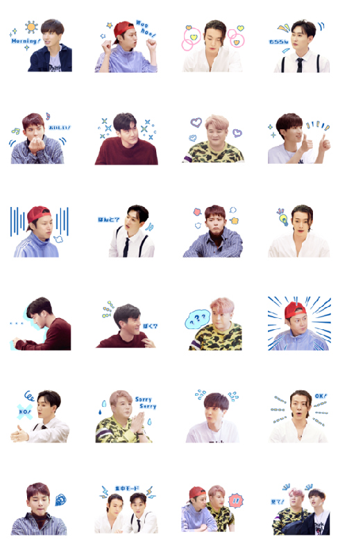 Super Junior アニメーションでlineスタンプに登場 トークがさらに盛り上がるバラエティに富んだ全24種類 Kstyle