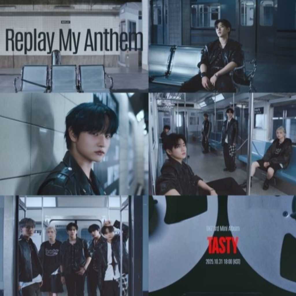 DKZ、タイトル曲「Replay My Anthem」MV予告映像を公開…地下鉄ホームが背景の映像美に注目