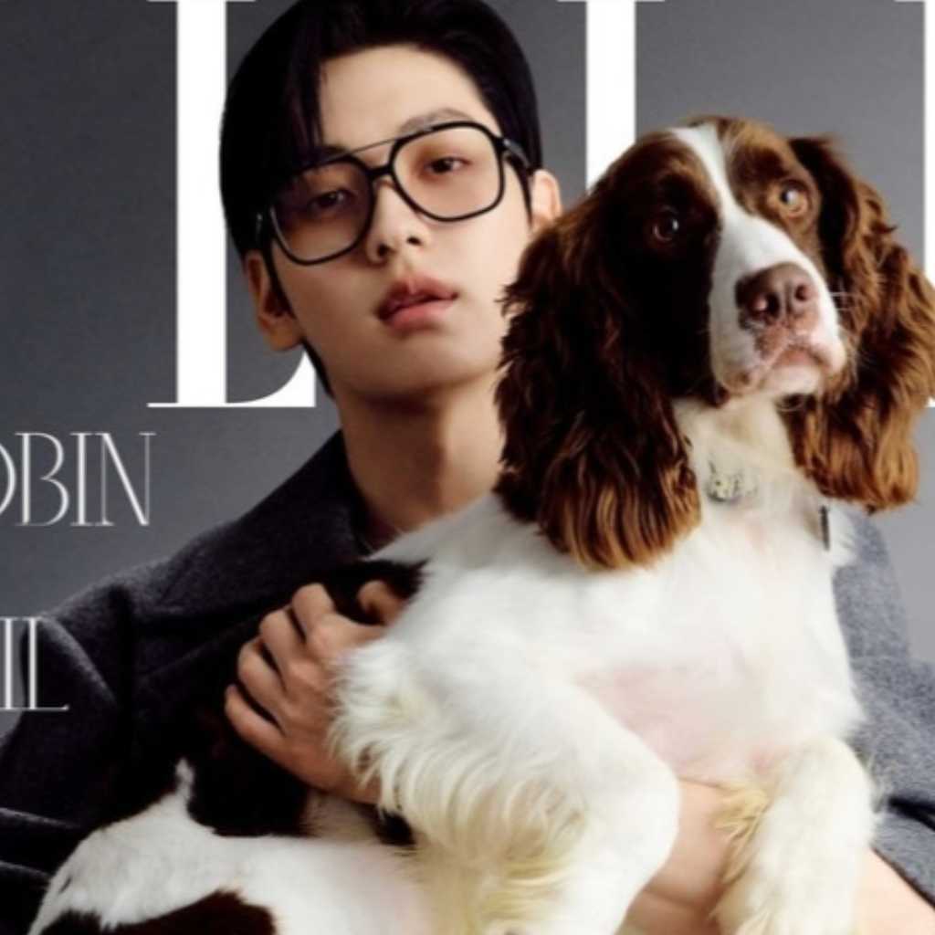 TXT スビン、引退した検疫探知犬とグラビアを撮影「責任を持てる家族に出会ってほしい」