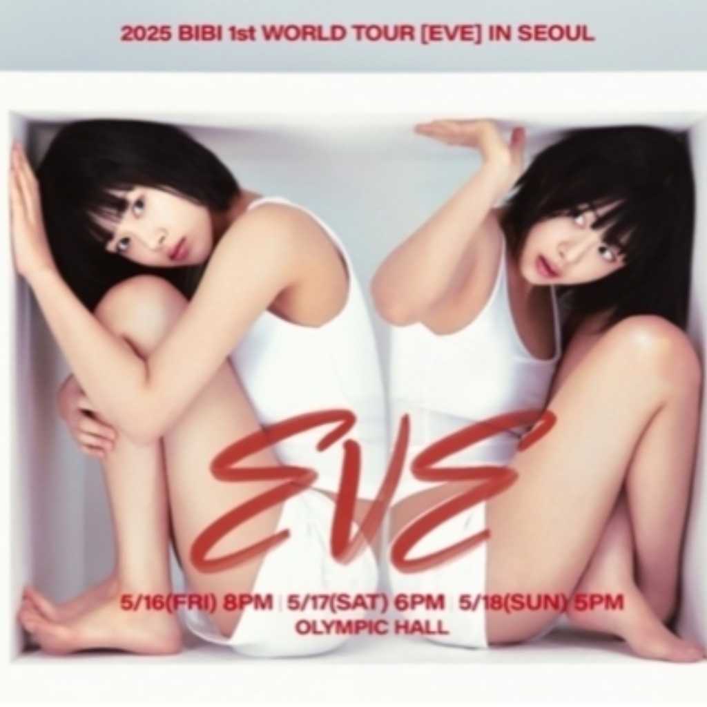 BIBI、9月に日本3都市でも！デビュー後初のワールドツアー「EVE」開催決定