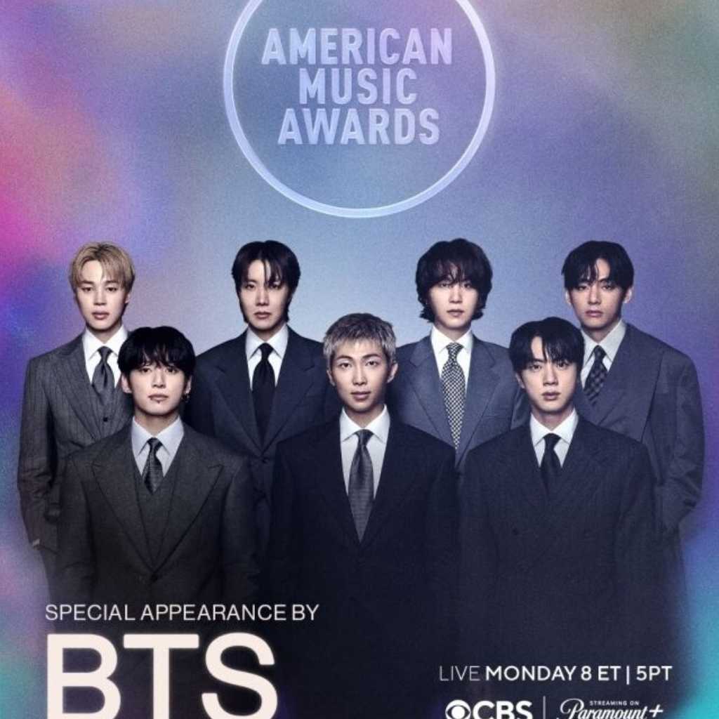BTS、5年ぶりに「アメリカン・ミュージック・アワード」出席へ…3部門にノミネート