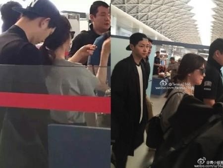 ソン ジュンギ ソン ヘギョを密着ガード 空港での二人の姿に 早くカップルに との声も Kstyle