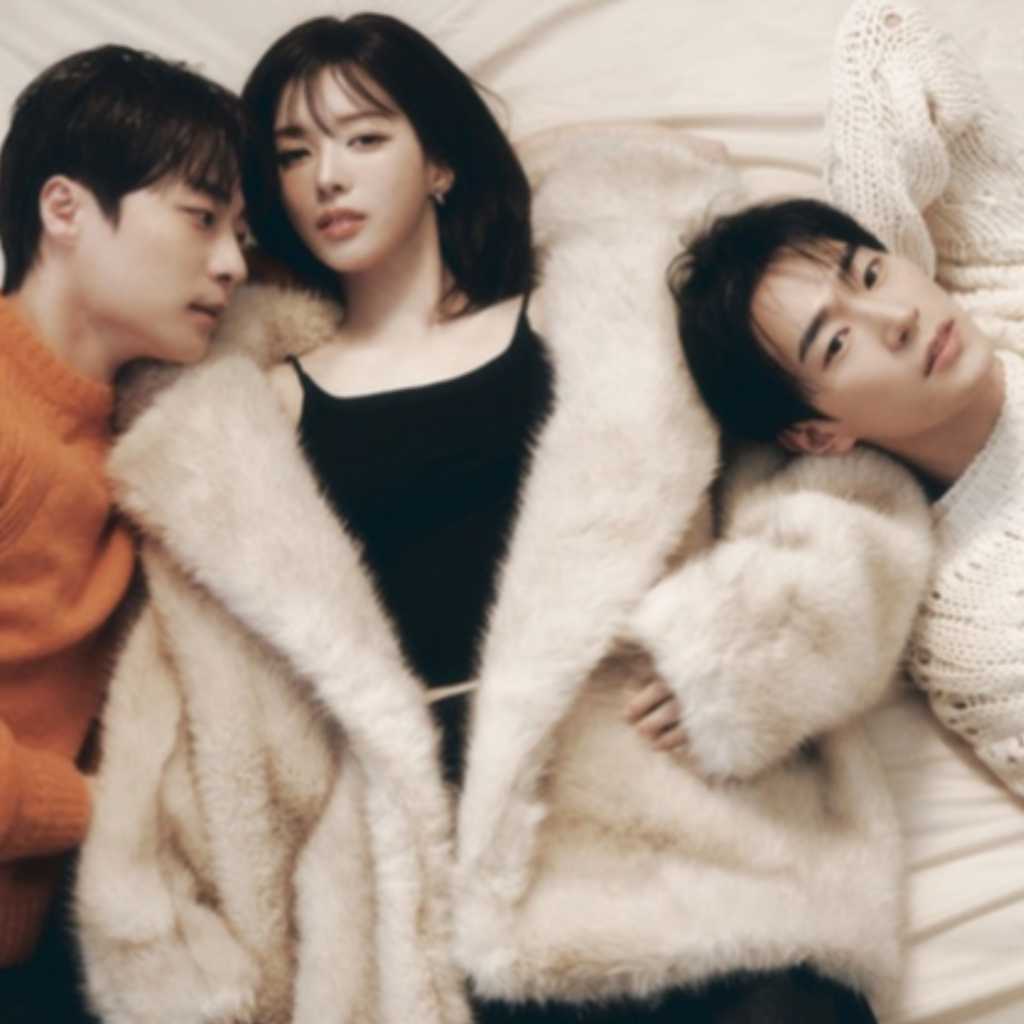 「宇宙をあげる」の3人が密着グラビア公開…ペ・イニョク&ノ・ジョンウィ&パク・ソハム、複雑に絡み合った関係を表現