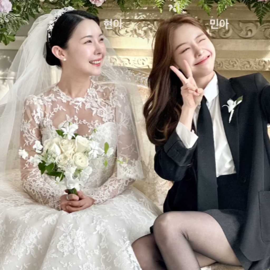 Girl's Day ミナ、実姉WANNA.B リナの結婚を祝福…挙式で仲睦まじいツーショットも