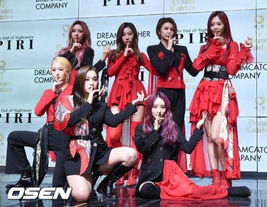 PHOTO】DREAMCATCHER、4thミニアルバム発売記念ショーケースを開催