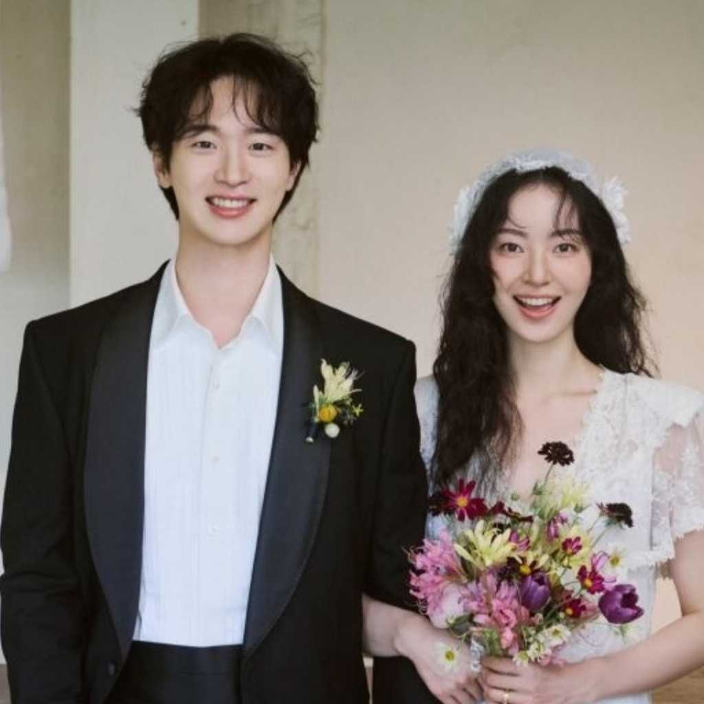 チャン・ドンユン＆キム・スンユン、本日（10/10）結婚！映画のワンシーンのようなウエディング写真を公開