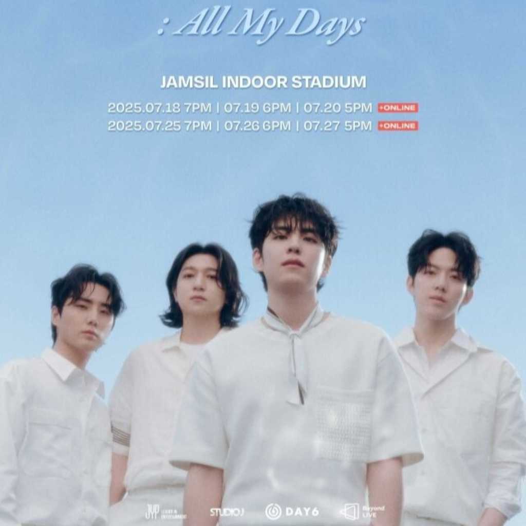 DAY6、韓国で7月よりデビュー10周年記念ファンミーティングを開催
