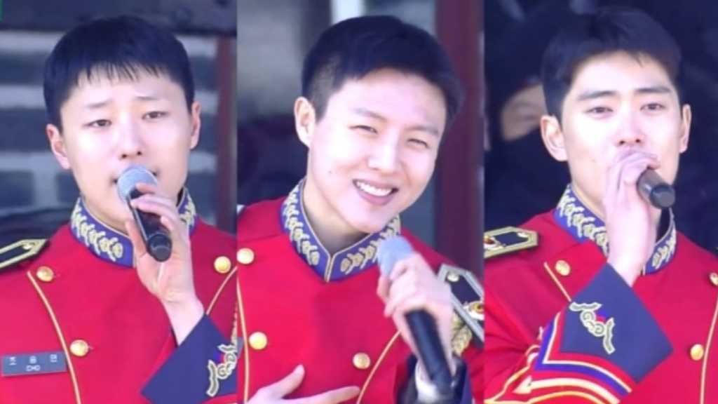“入隊中”NCT ジェヒョン＆チョ・スンヨン＆ユ・スンウ、軍楽隊3人がステージに！豪華コラボが話題