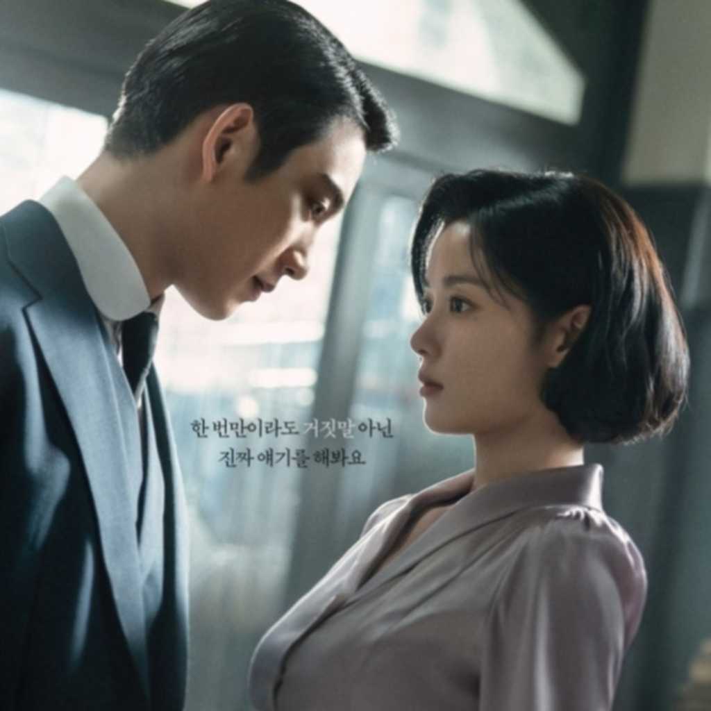キム・ユジョン＆GOT7 ジニョン出演の新ドラマ「100日の嘘」緊張感漂うポスターを公開
