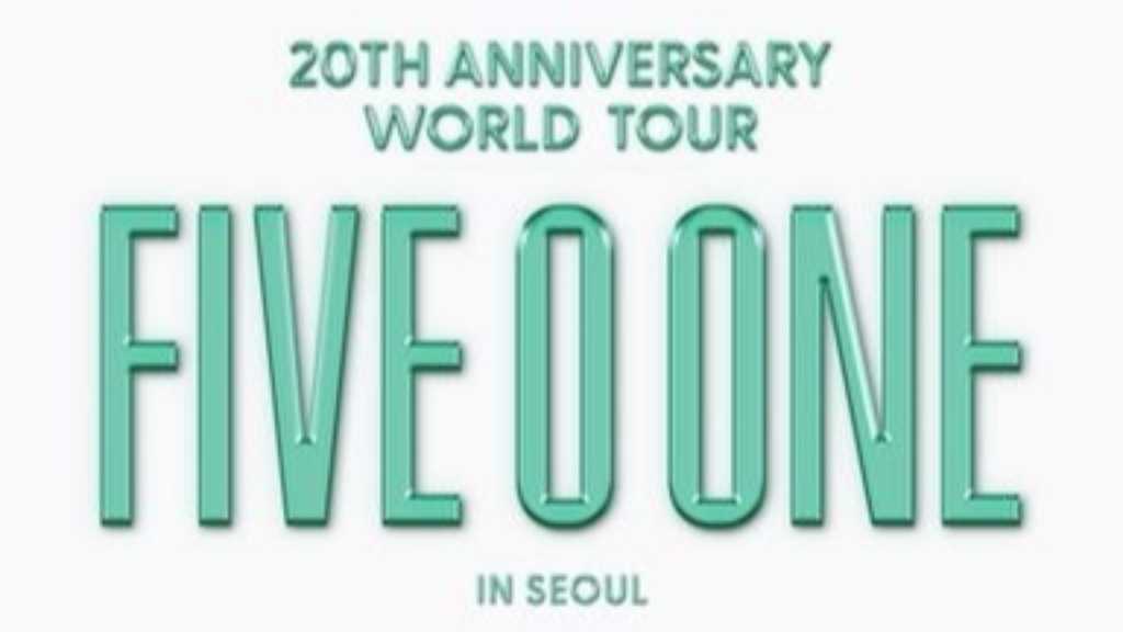 “SS501のユニット”FIVE O ONE、デビュー20周年記念ワールドツアーのソウル公演が7月12日＆13日に開催