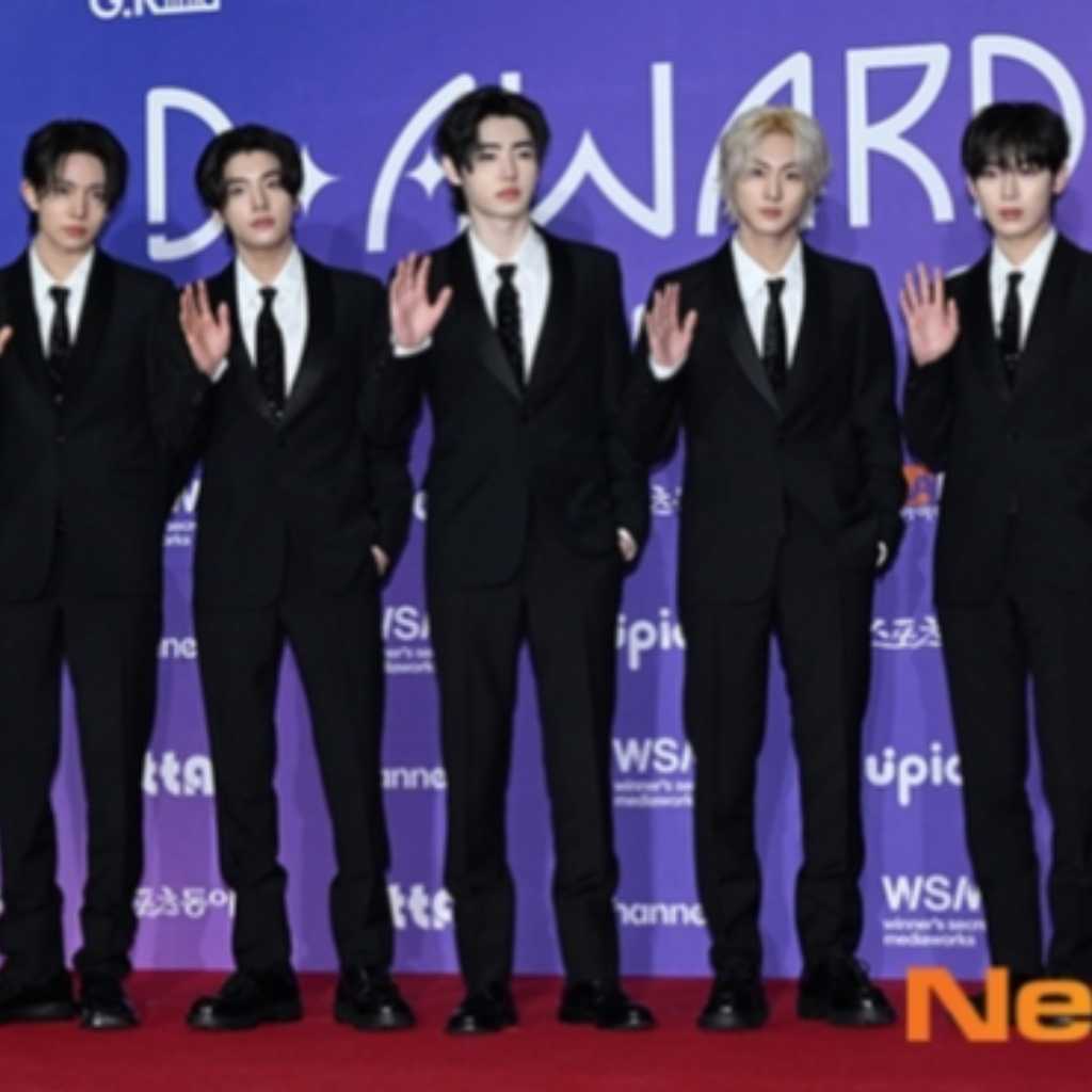 【PHOTO】ENHYPEN「第1回D Awards」レッドカーペットに登場