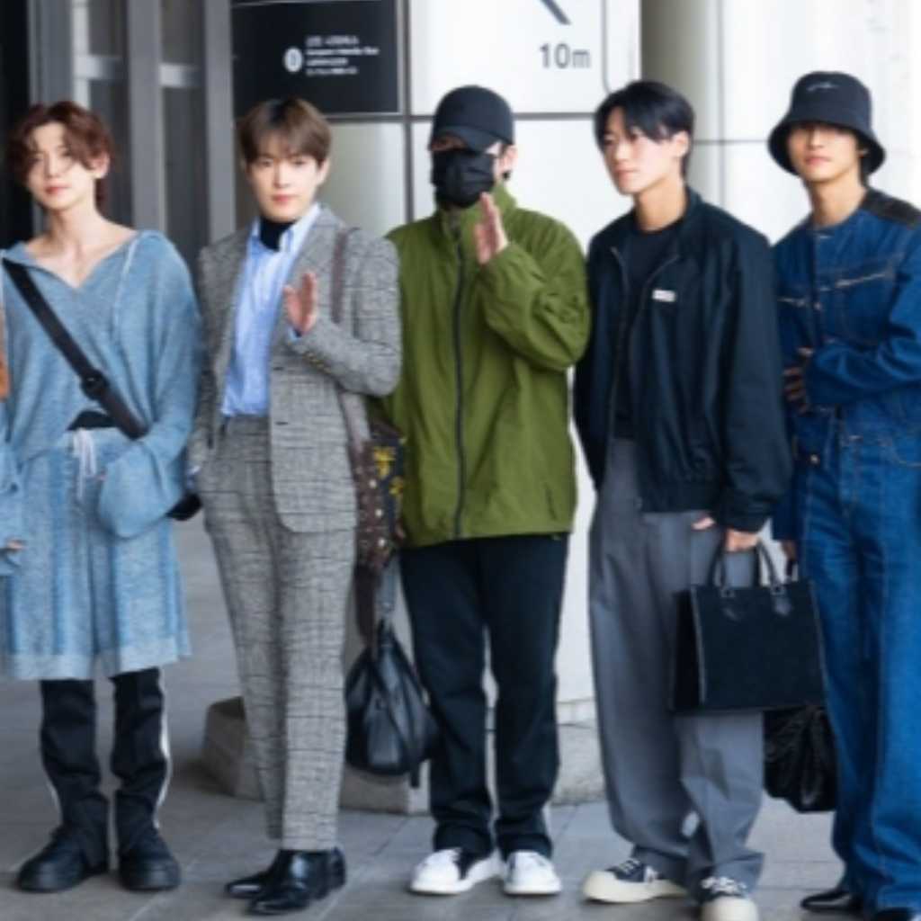 【PHOTO】ATEEZ「人気歌謡」東京ドーム公演のため日本へ出国
