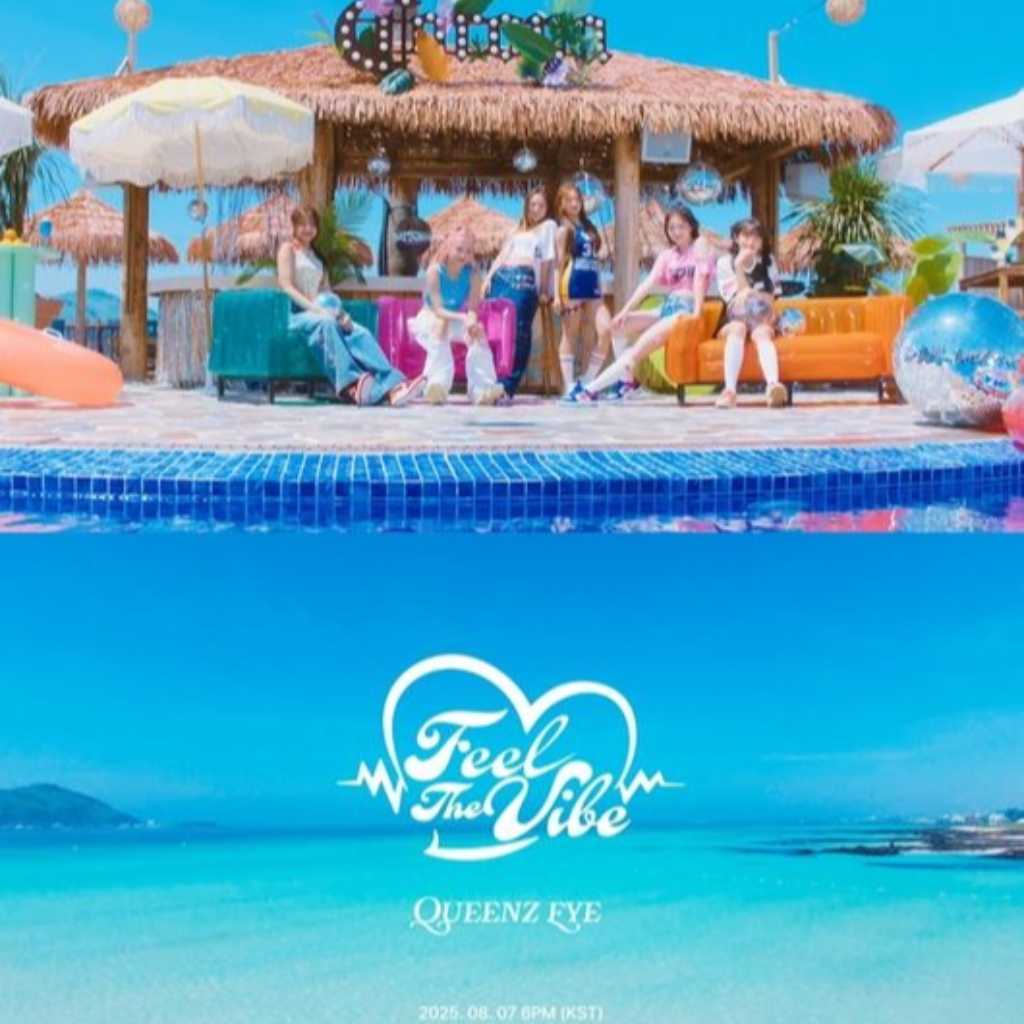 Queenz Eye、タイトル曲「Feel the Vibe」MV予告映像を公開…爽やかなエネルギーに注目