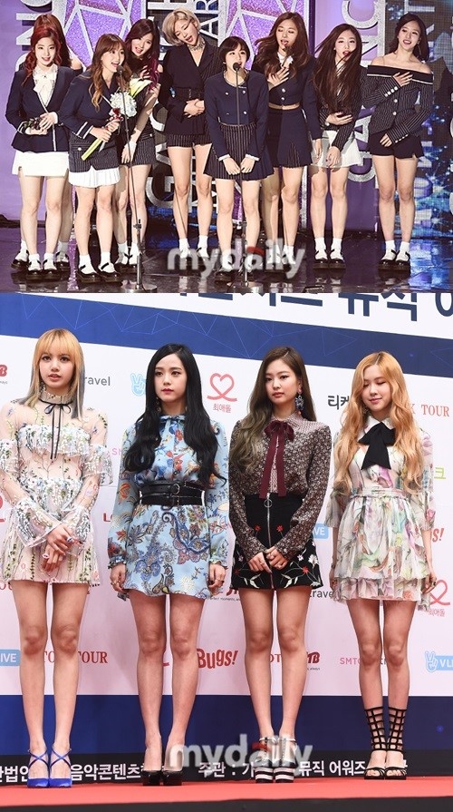 Twice Blackpink Bigbang 第6回gaon Chart Music Awards 今年の歌手賞を受賞 Kstyle