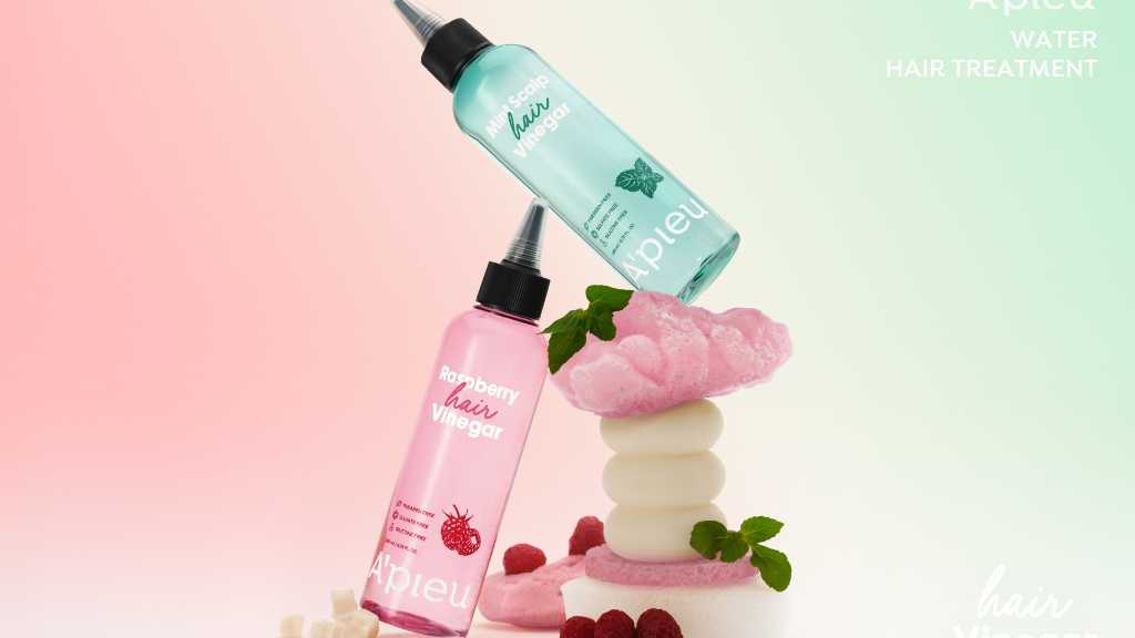 韓国コスメ「A'pieu」ビネガー成分を配合!頭皮&ヘアケア特化のトリートメント2種を本日より発売