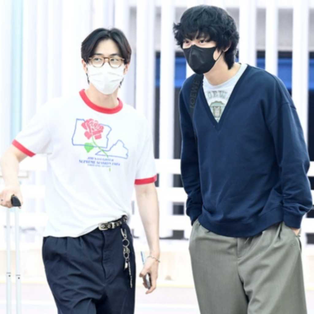 【PHOTO】EXO チャンヨル＆スホ「SMTOWN LIVE in LONDON」のためイギリスへ出国