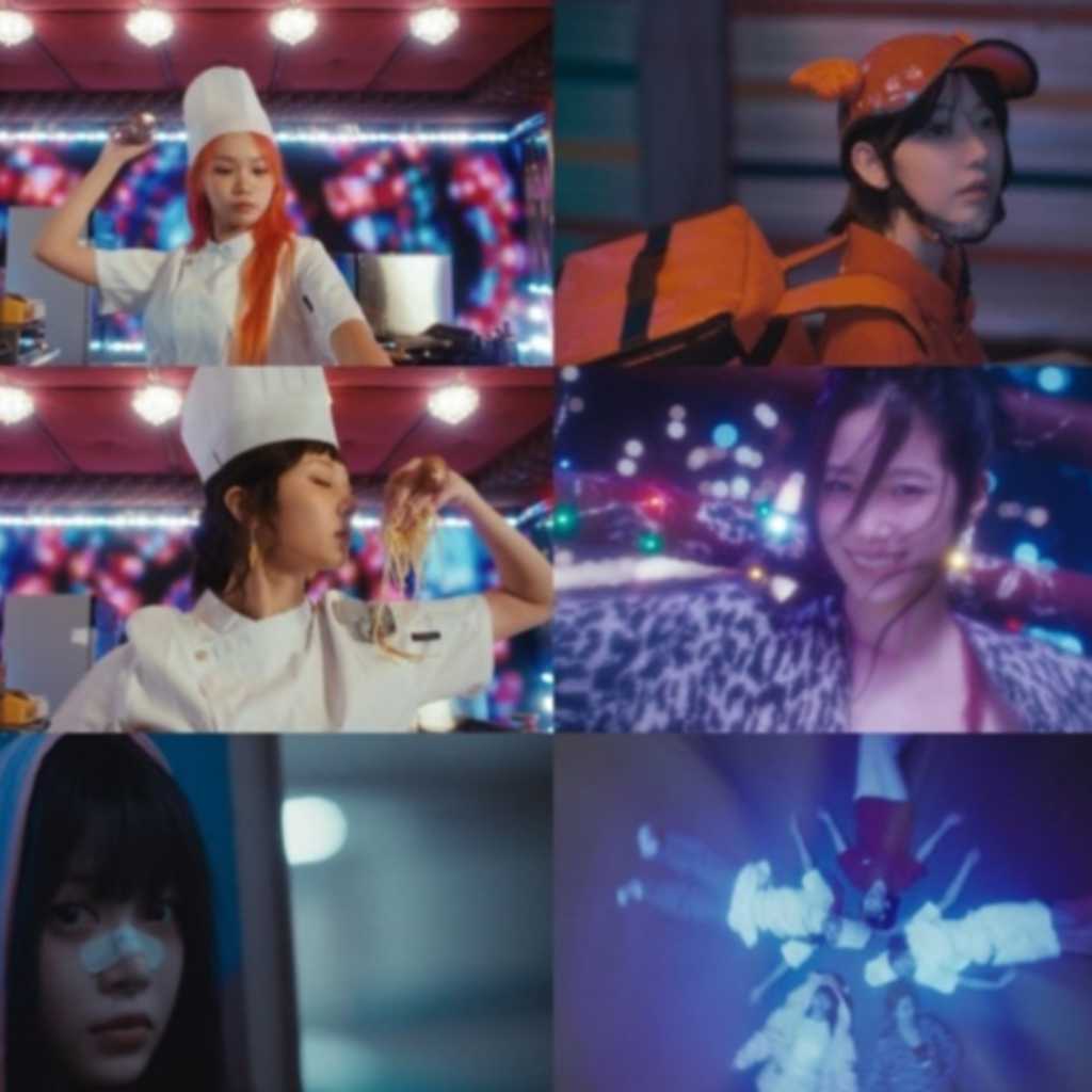 LE SSERAFIM、1stシングル「SPAGHETTI」の予告映像を公開！ユニークな世界観に釘付け