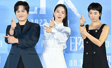 【PHOTO】シン・ヘソン＆キム・ソンギュン＆イ・ジュヨンら、映画「ターゲット」制作報告会に出席（動画あり）