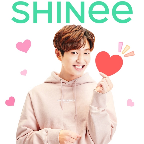 Shineeがlineスタンプに登場 指ハートから愛嬌 日常生活で使えるメッセージまで全40種類 Kstyle