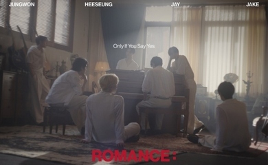 ENHYPEN、2ndフルアルバム「ROMANCE : UNTOLD」シネマポスターを公開…イ・チュンヒョン監督が演出