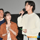【PHOTO】パク・ソジュン＆IUら、映画「ドリーム」舞台挨拶に出席