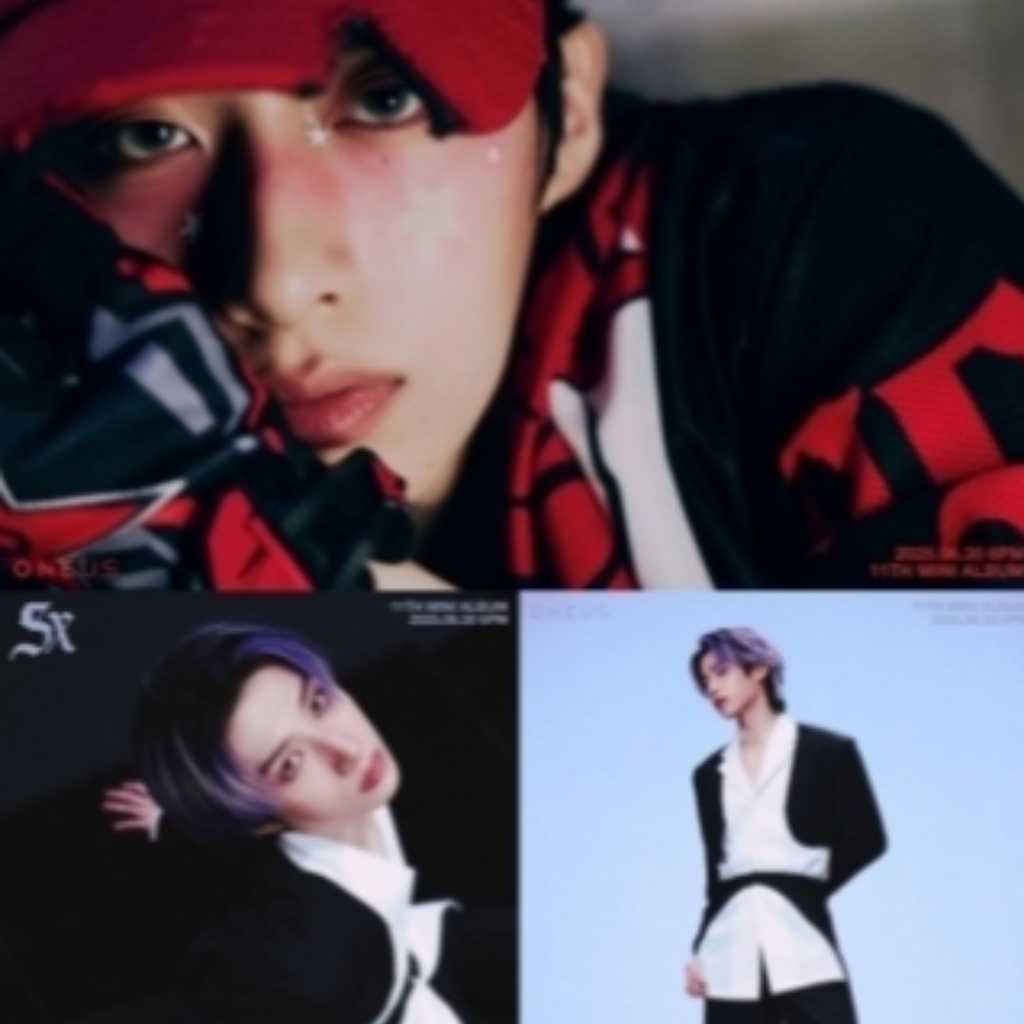 ONEUS シオン、11thミニアルバム「5x」個人コンセプトフォト＆予告映像を公開