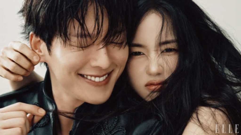 チャン・ギヨン＆アン・ウンジン、密着ショットで愛情アピール！ラブリーなカップルグラビアを公開