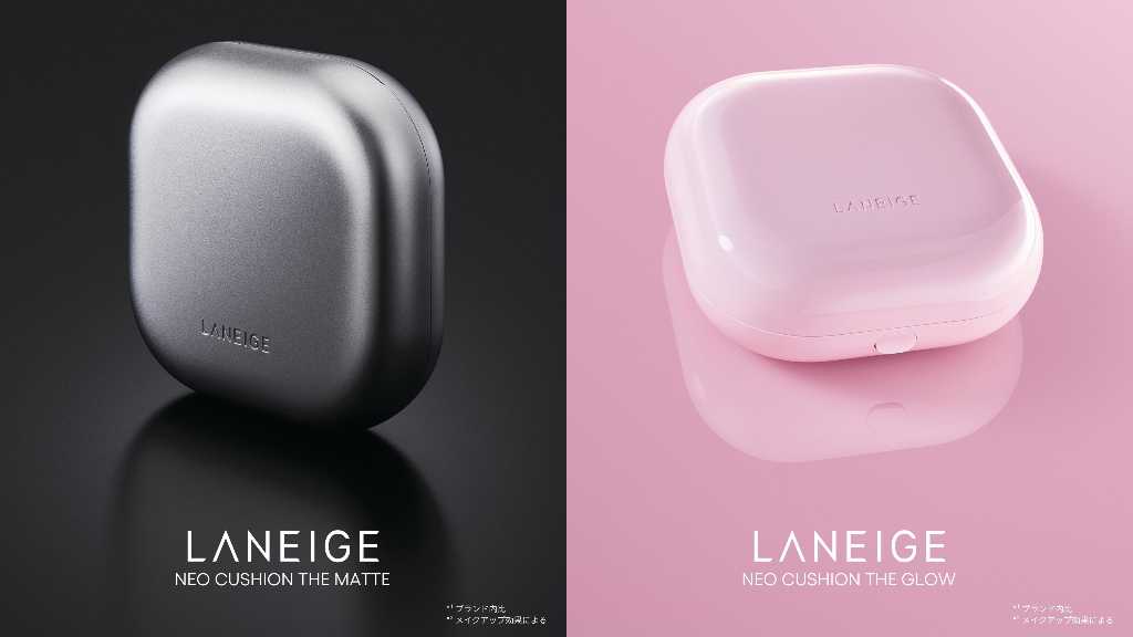 韓国コスメ「LANEIGE」の大人気クッションがリニューアル!毛穴とキメに着目した2種ラインナップ、3月より全国で販売スタート