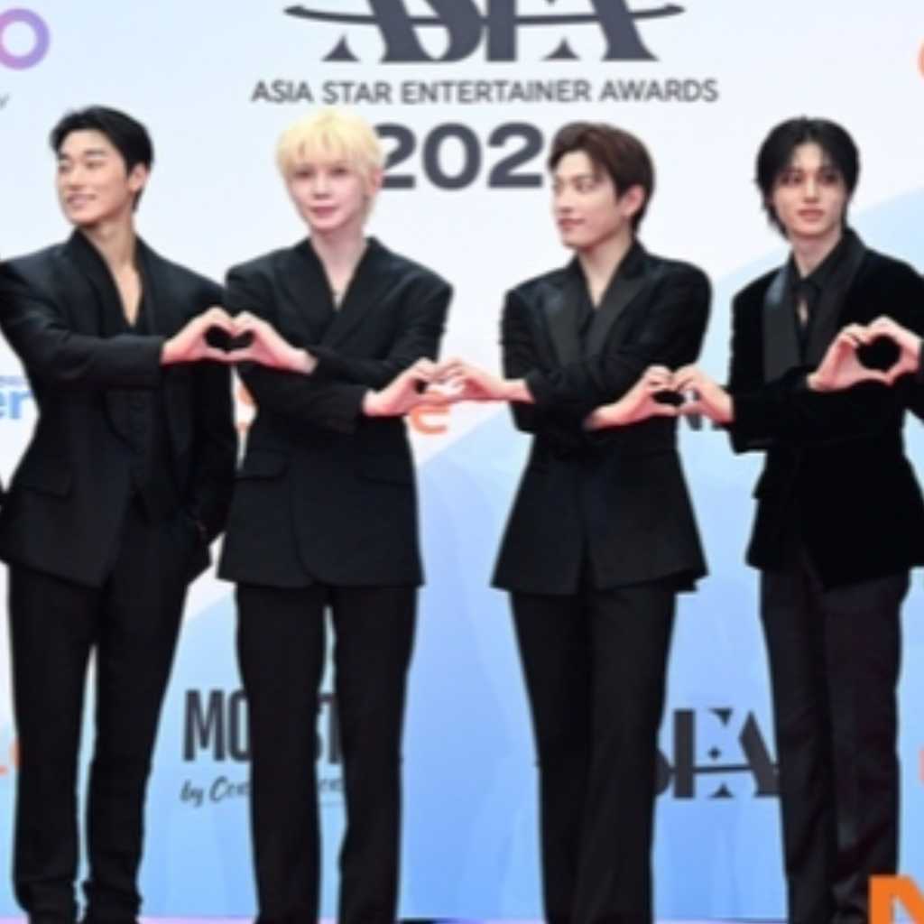 【PHOTO】ATEEZ「ASEA 2026」2日目のレッドカーペットに登場