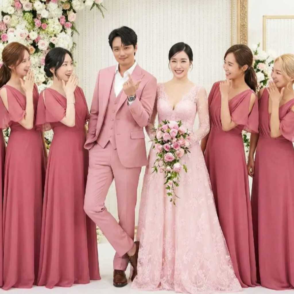 少女時代メンバー集結？ティファニー＆ピョン・ヨハン、豪華ウエディングフォトに注目集まるも…AI写真と明らかに