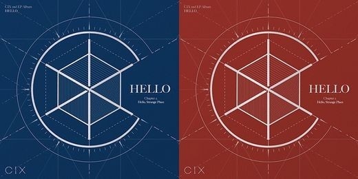 Cix 2nd Epアルバム Hello Strange Place のジャケット写真2枚を