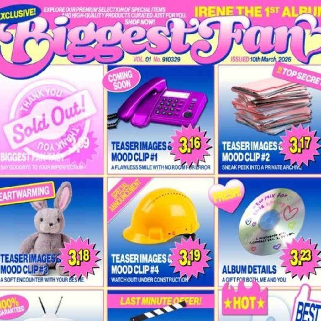 Red Velvet アイリーン、1stフルアルバム「Biggest Fan」スケジュールポスター公開