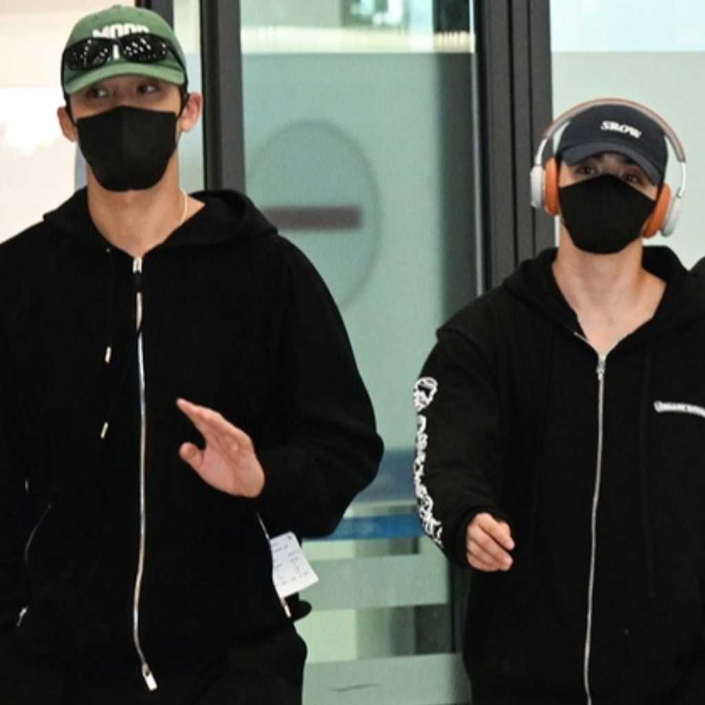 【PHOTO】SEVENTEENのS․COUPS&ミンギュ、海外スケジュールを終えて帰国